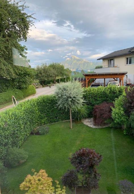 "Ferienhaus Am Mondsee" Mit Direktem Schafbergblick Im Salzkammergut Bei Salzburg מראה חיצוני תמונה