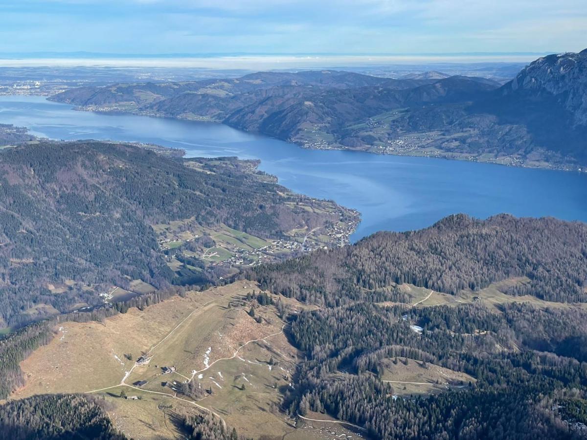 "Ferienhaus Am Mondsee" Mit Direktem Schafbergblick Im Salzkammergut Bei Salzburg מראה חיצוני תמונה
