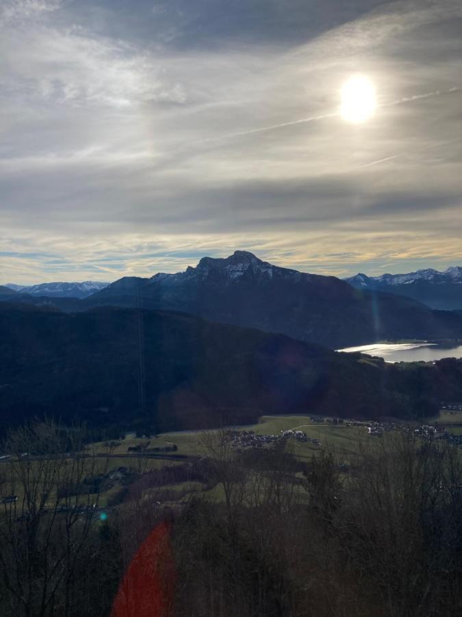 "Ferienhaus Am Mondsee" Mit Direktem Schafbergblick Im Salzkammergut Bei Salzburg מראה חיצוני תמונה
