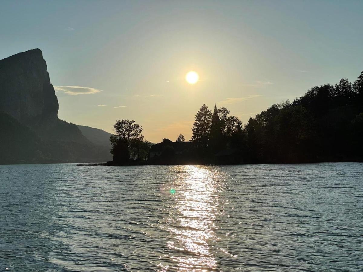 "Ferienhaus Am Mondsee" Mit Direktem Schafbergblick Im Salzkammergut Bei Salzburg מראה חיצוני תמונה