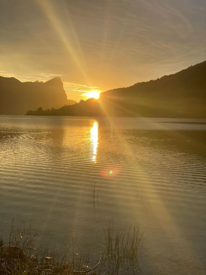 "Ferienhaus Am Mondsee" Mit Direktem Schafbergblick Im Salzkammergut Bei Salzburg מראה חיצוני תמונה